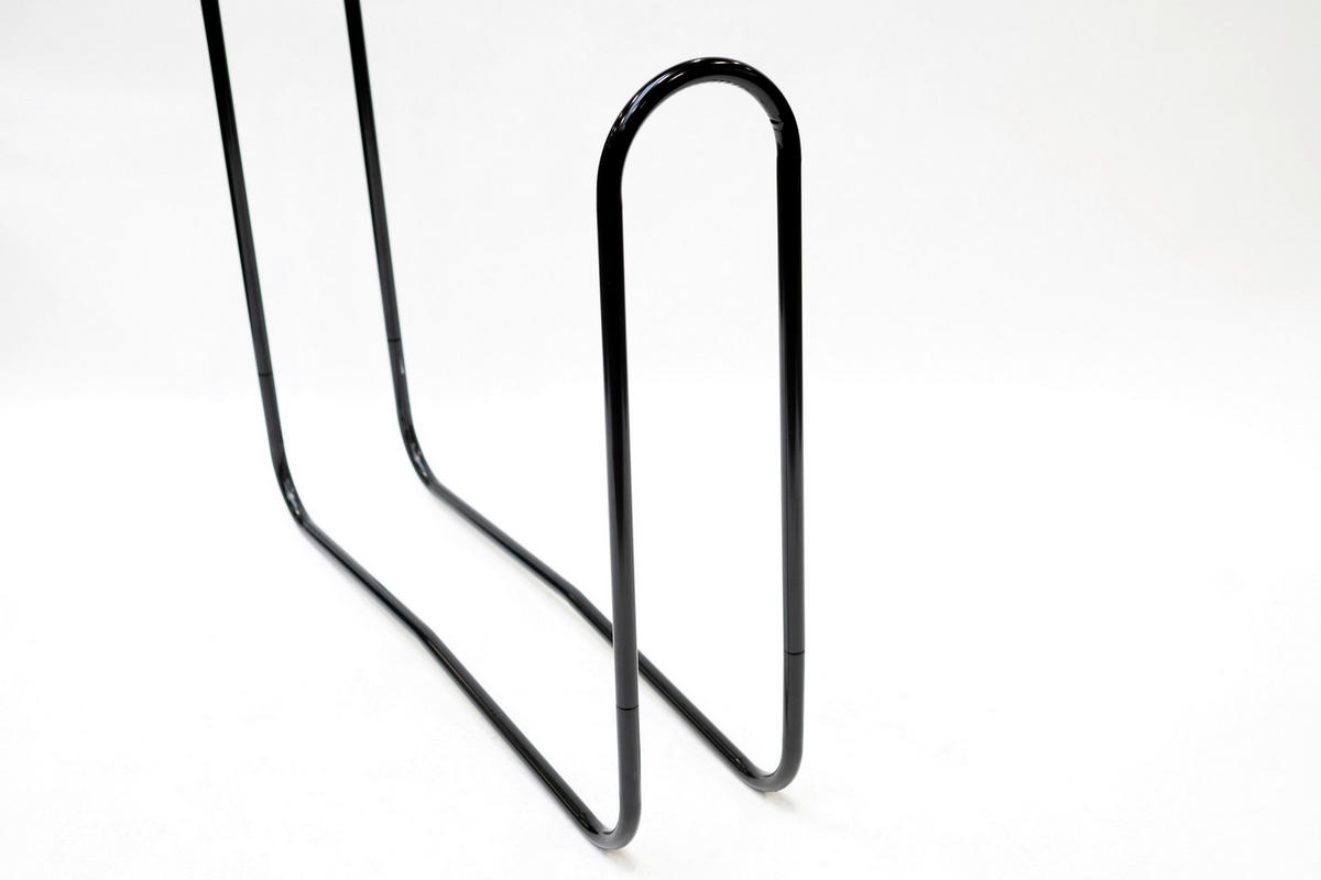 KAMINHOLZREGAL 122/103/25 cm  Metall  - Schwarz, Basics, Metall (122/103/25cm)
