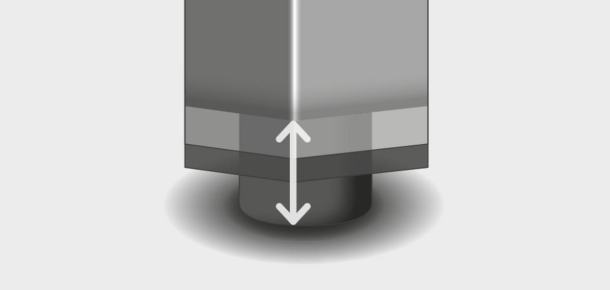 TISCHGESTELL 200/100/73 cm Metall  - Edelstahlfarben, Basics, Metall (200/100/73cm) - Stern