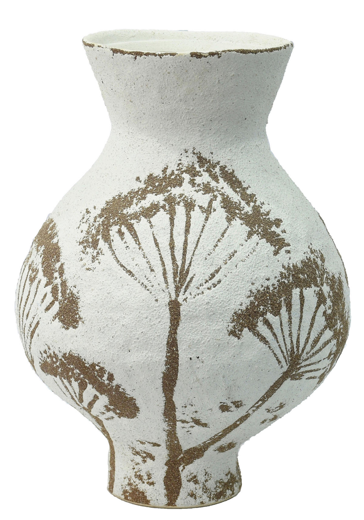 VÁZA, keramika, 28 cm - vícebarevná, Natur, keramika (20/28cm) - Ambia Home