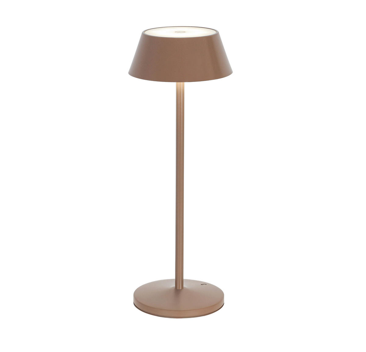 STOLNA PUNJIVA SVJETILJKA  - crna/taupe, Design, metal/plastika (11/30cm) - Dieter Knoll