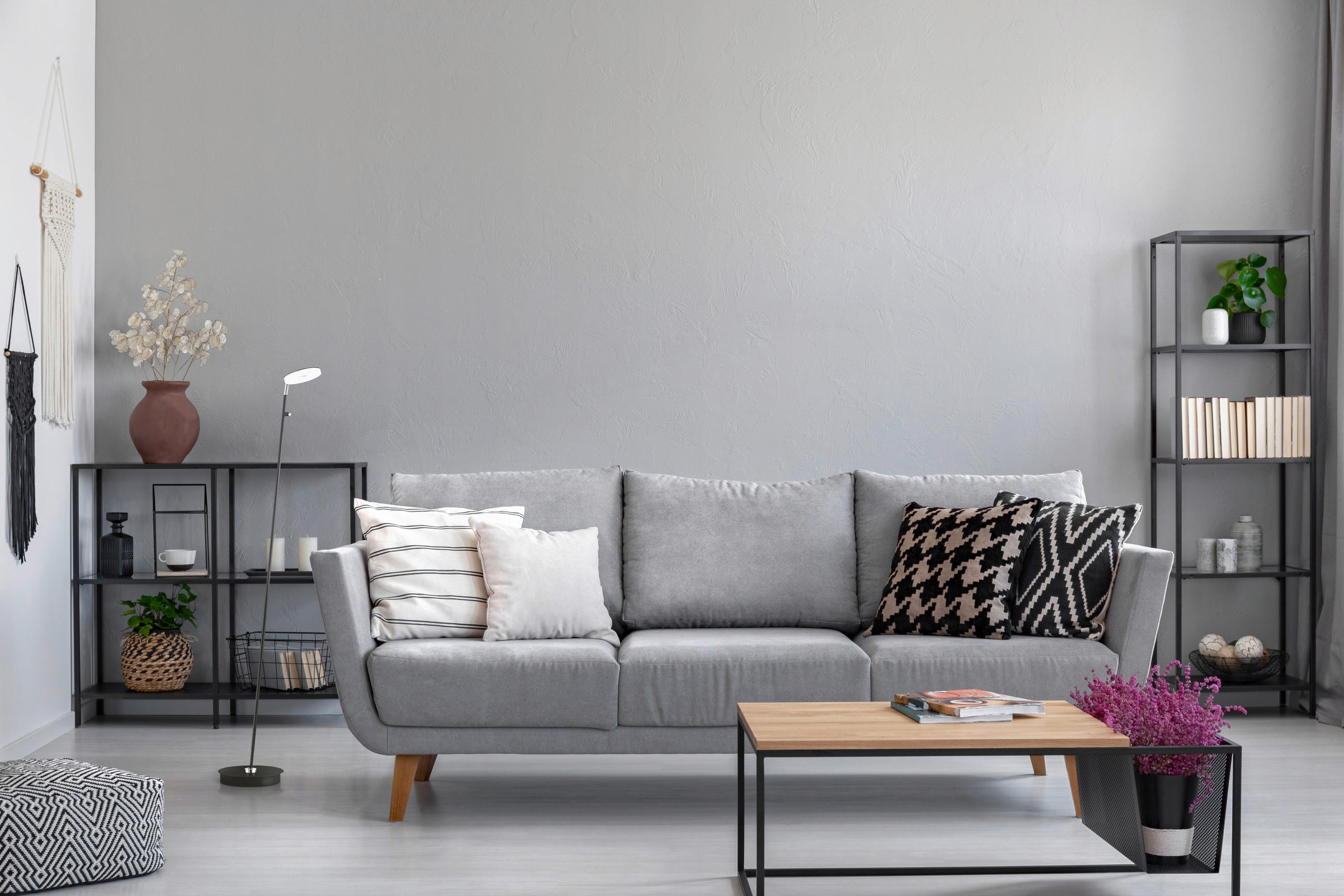 LED-GOLVLAMPA 22/135 cm    - Design (22/135cm) - Fischer & Honsel