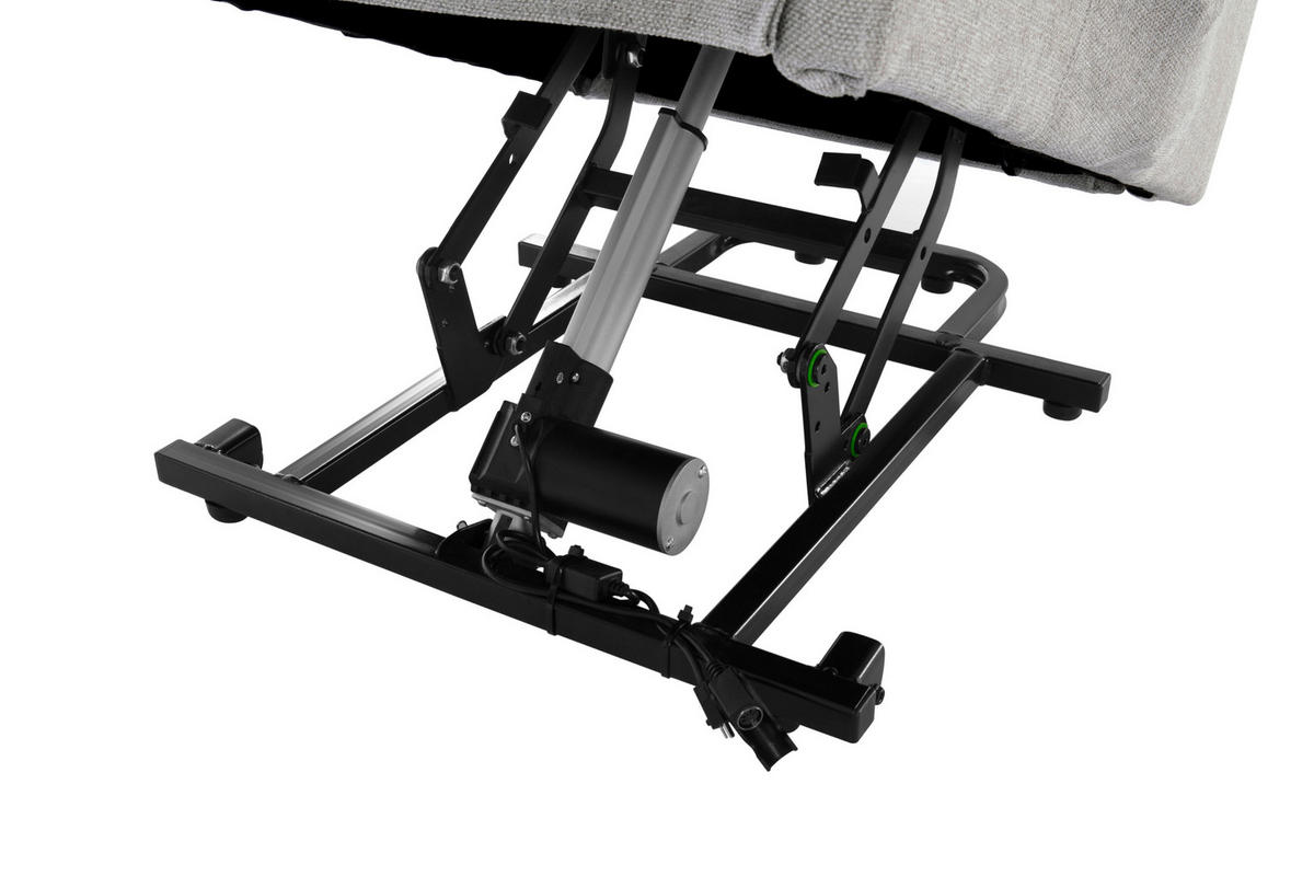 MASSAGESESSEL Mikrofaser Greige    - Greige/Schwarz, KONVENTIONELL, Kunststoff/Textil (72/102/86cm) - MID.YOU