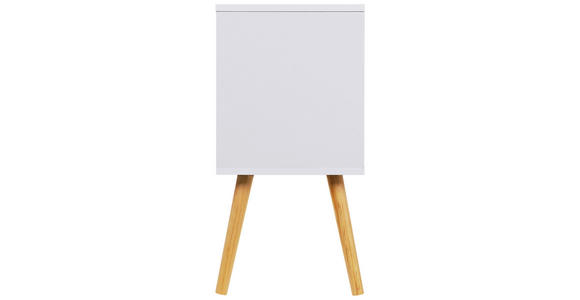 NACHTSCHRANK 40/60/30 cm Kiefer massiv  - Naturfarben/Weiß, Design, Holz/Holzwerkstoff (40/60/30cm) - Xora