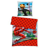 JUGENDBETTWÄSCHE 135/200 cm  - Rot, Basics, Textil (135/200cm) - Herding