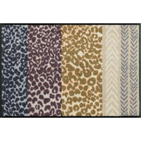 FUßMATTE  50/75 cm  Lila  - Lila, Design, Kunststoff/Textil (50/75cm) - wash+dry