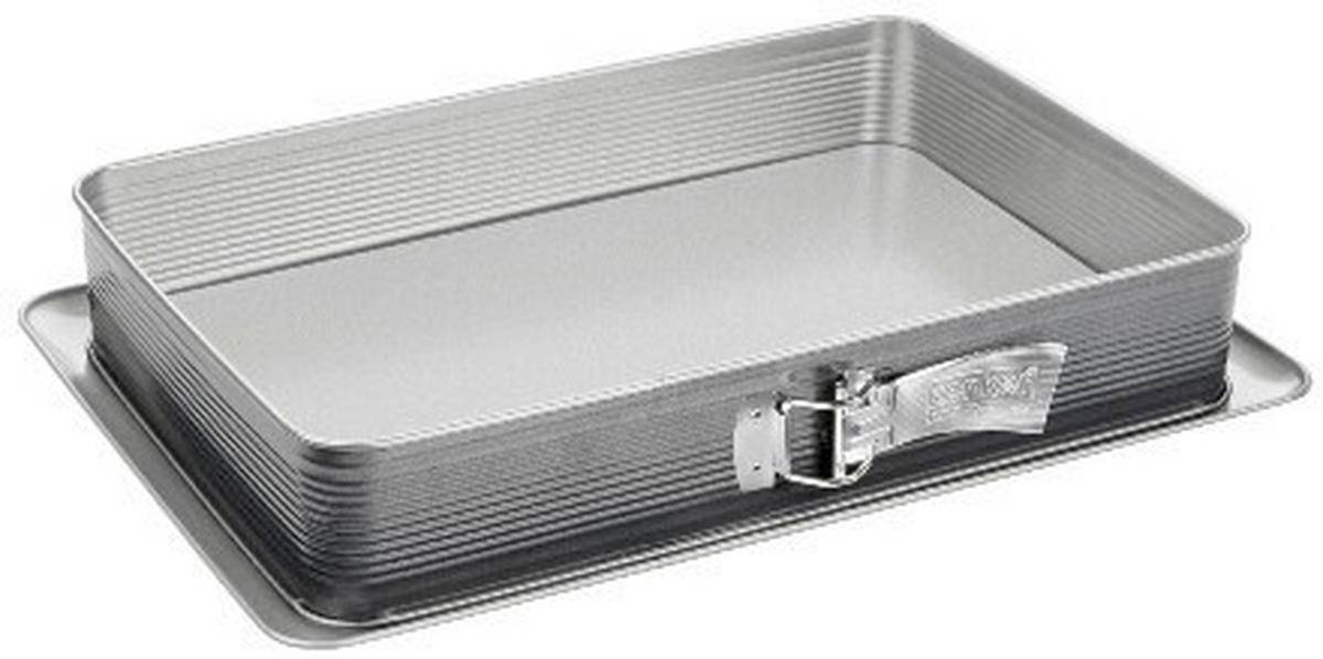 KALUP S ODVOJIVIM DNOM  - siva, Basics, metal (47/28,5/7cm) - Zenker