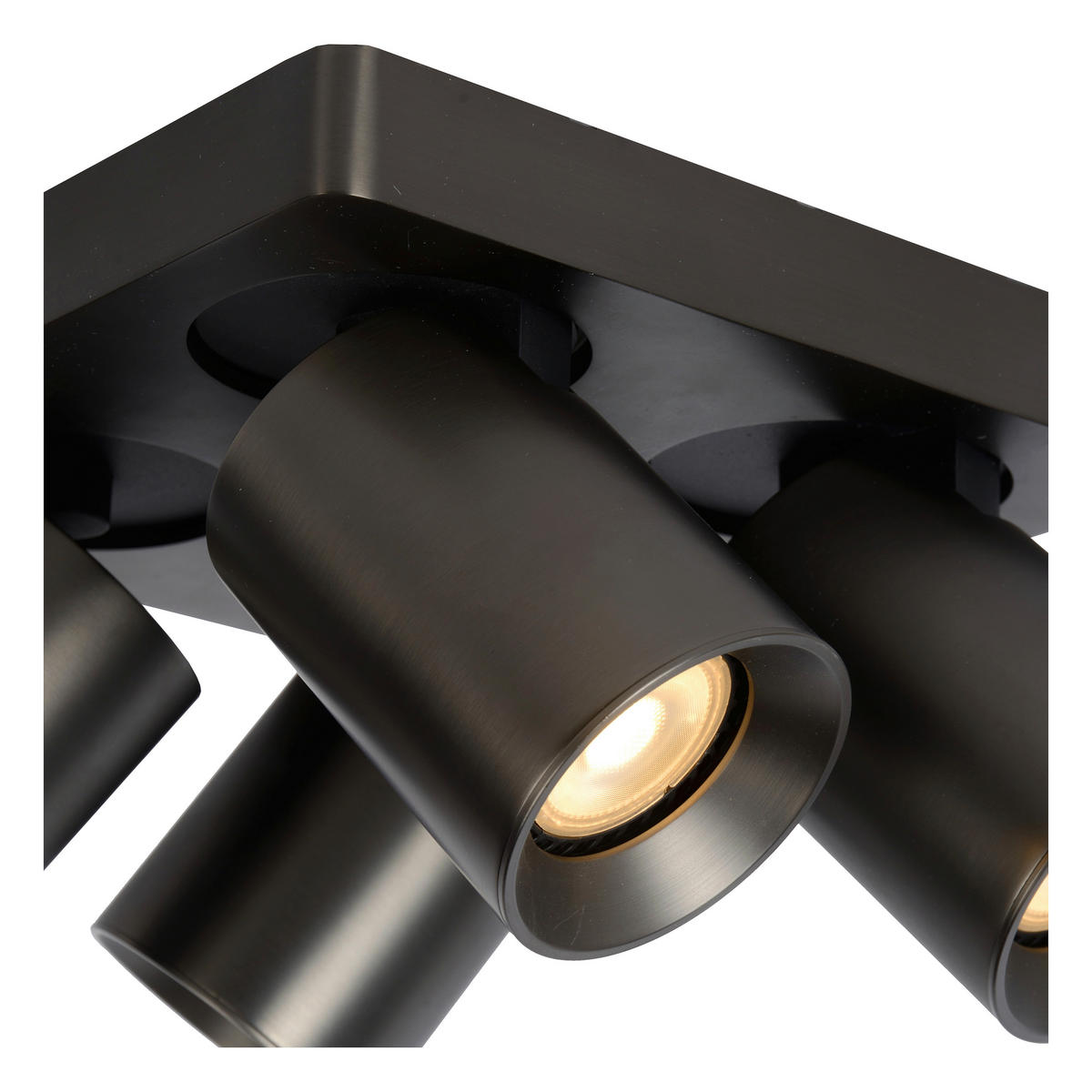 LED-STRAHLER - Anthrazit/Schwarz, Konventionell, Metall (20/20/11.5cm) - Lucide