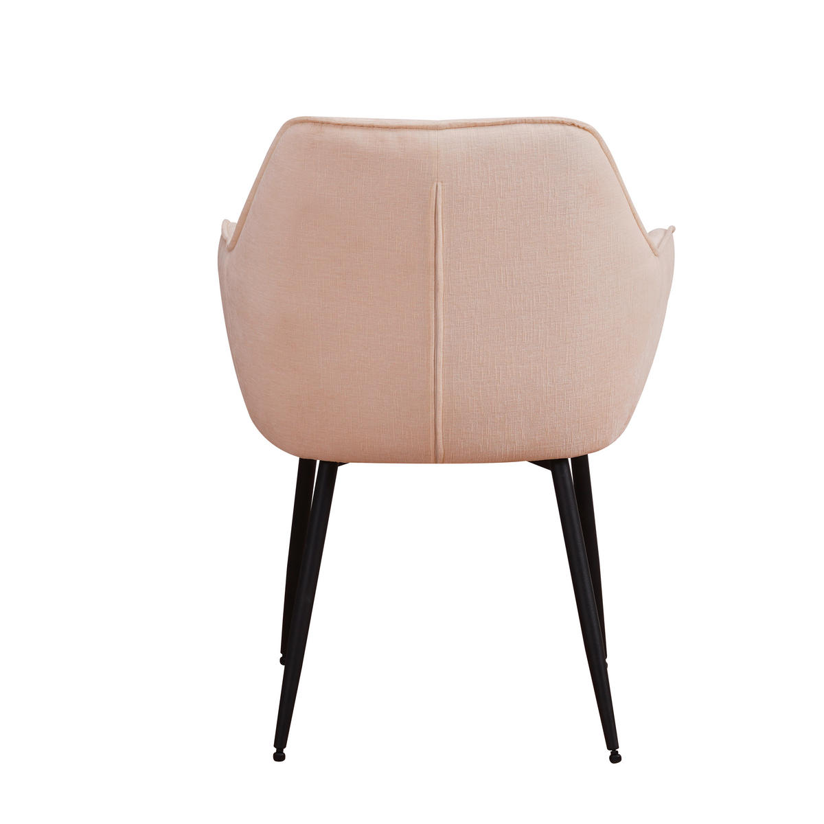 SADA STOLIČIEK S PODRÚČKAMI 2 kus - čierna/biela, Modern, kov/textil (61/84/59,5cm) - MID.YOU