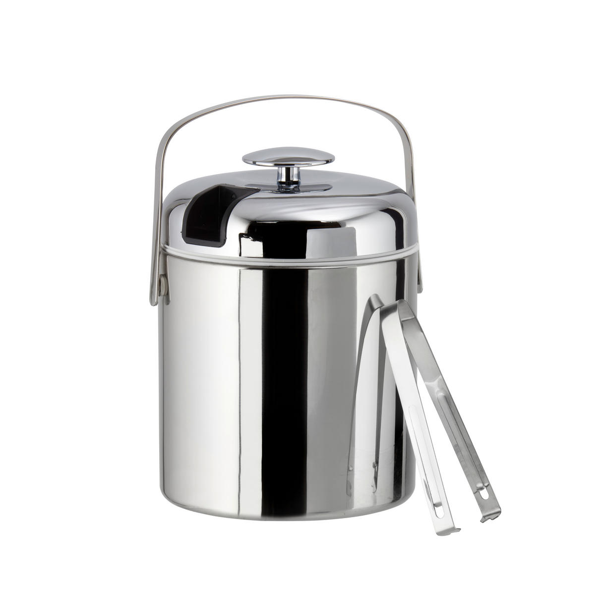 EISEIMER - Seidengrau, Basics, Kunststoff/Metall (14/14/22cm)