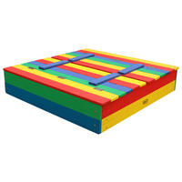 SANDKASTEN  - Multicolor, KONVENTIONELL, Holz (95/20/100cm) - Ambia Garden