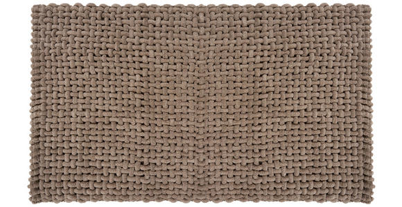 BADEMATTE  70/120 cm  Taupe   - Taupe, Design, Kunststoff/Textil (70/120cm) - Esposa