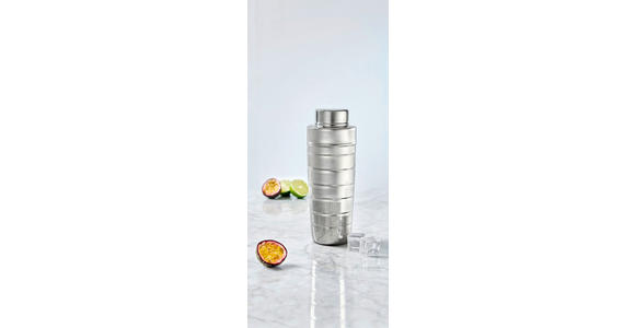 COCKTAIL-SHAKER - Edelstahlfarben, Trend, Metall (8,3/23cm) - Novel
