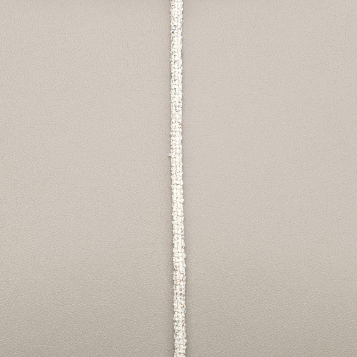 ARMLEHNSTUHL  in Eisen Lederlook, Leinenoptik  - Champagner/Grau, KONVENTIONELL, Textil/Metall (61/82,5/61cm) - Livetastic