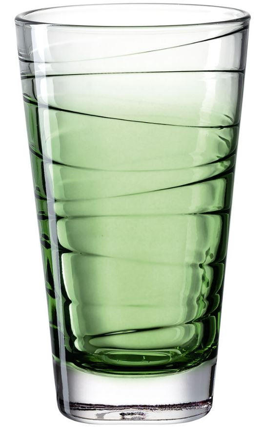 LONGDRINKGLAS 280 ml  - Grün, KONVENTIONELL, Glas (280ml) - Leonardo