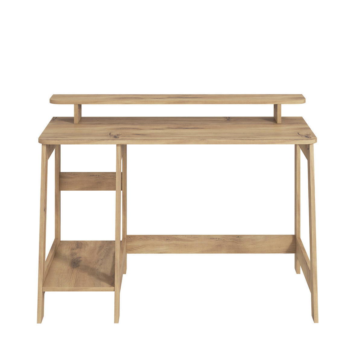 SCHREIBTISCH 120/60/73 cm  in Nussbaumfarben  - Nussbaumfarben, Design, Holzwerkstoff (120/60/73cm) - Livetastic