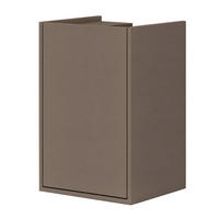 WASCHBECKENUNTERSCHRANK 42/62/35 cm  - Schwarz/Cappuccino, Trend, Holzwerkstoff/Kunststoff (42/62/35cm) - MID.YOU