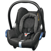 BABYSCHALE CabrioFix - Schwarz, KONVENTIONELL, Kunststoff/Textil (44,50/57/66cm) - Maxi-Cosi