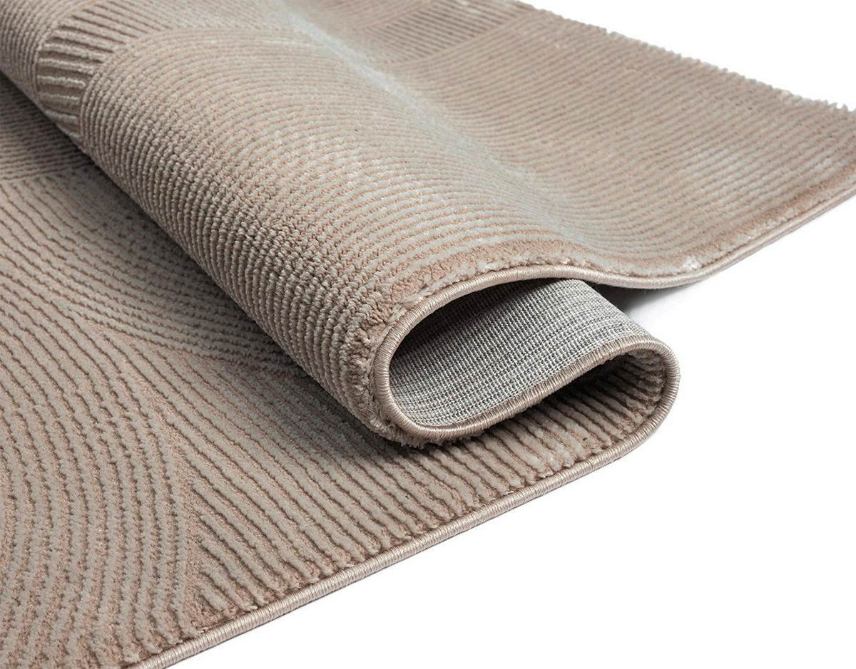 WEBTEPPICH 160/230 cm Sign Beige  - Beige, KONVENTIONELL, Textil (160/230cm) - Novel