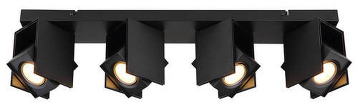 STRAHLER - Schwarz, Design, Metall (61,2/8,4/15,7cm) - Globo