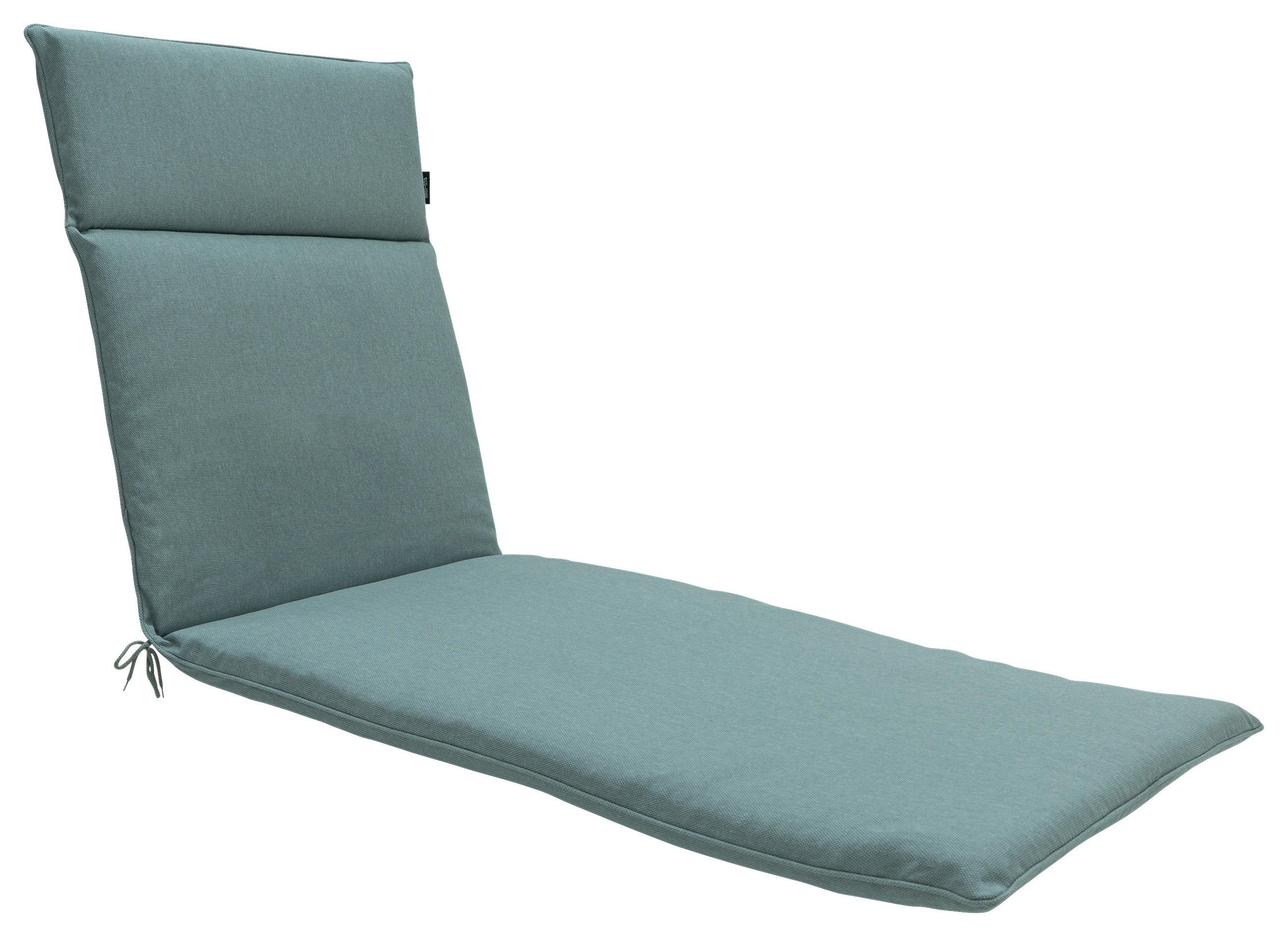 LIEGENAUFLAGE Uni  - Silberfarben/Hellgrau, Basics, Textil (60/7/190cm)