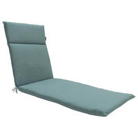 LIEGENAUFLAGE Uni  - Silberfarben/Hellgrau, Basics, Textil (60/7/190cm)