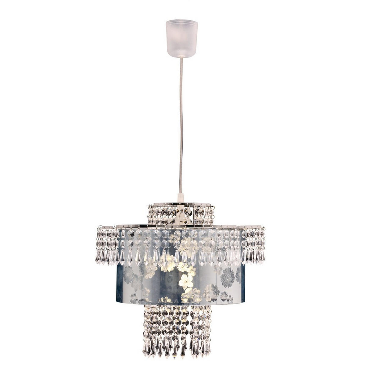 HÄNGELEUCHTE FANCY 32/155,5 cm   - Chromfarben, Trend, Metall (32/155,5cm) - Näve