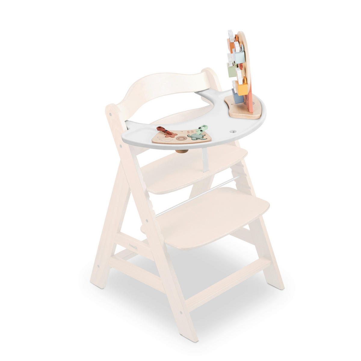 ESS- UND SPIELBRETT Play Fun Fair S  - Multicolor, Basics, Holz (11/26/19.5cm) - Hauck