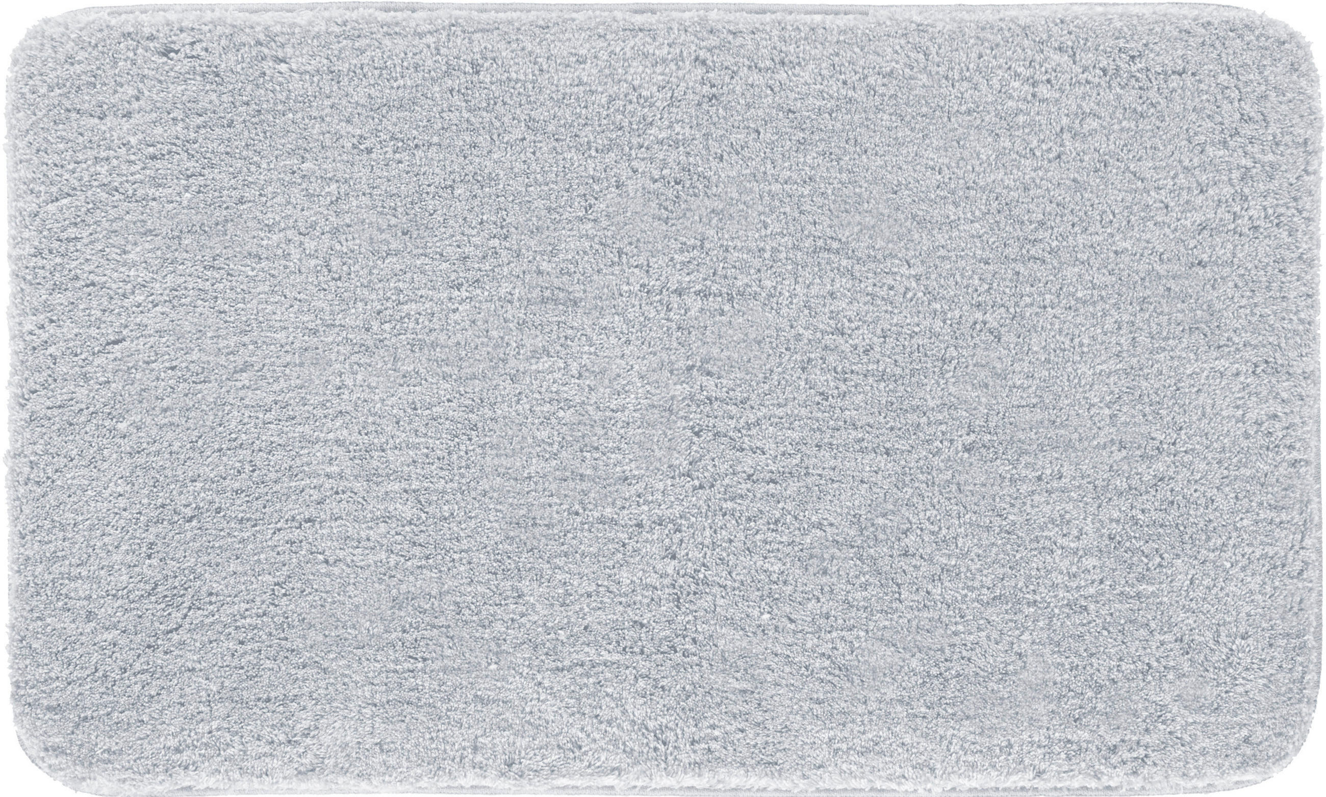 BADTEPPICH Melange Grau 60/100 cm  - Grau, Basics, Kunststoff/Textil (60/100cm) - Grund