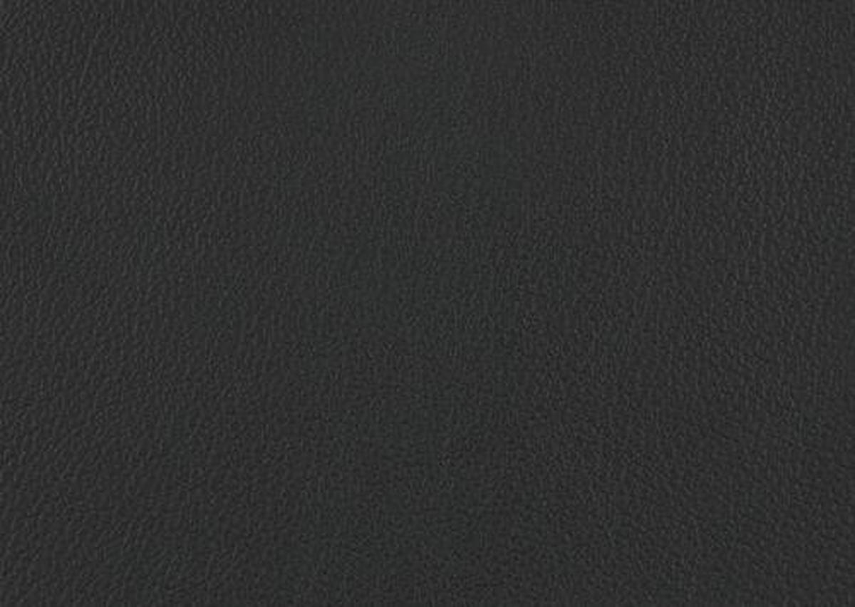 ECKSOFA in Echtleder Anthrazit  - Anthrazit/Alufarben, Design, Leder/Metall (309/211cm) - Beldomo Speed