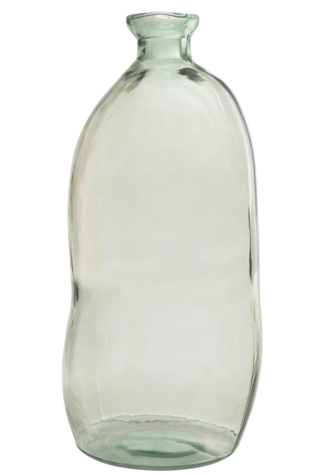 VASE  - Mintgrün, Basics, Glas (33/33/73cm) - Ambia Home