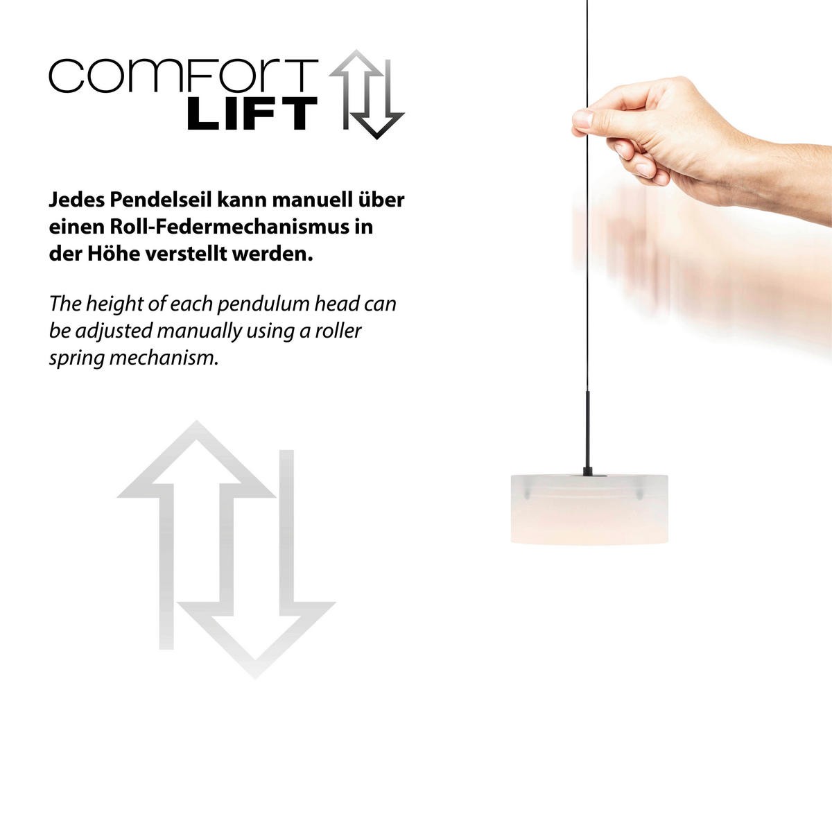 LED-HÄNGELEUCHTE 20/20/180 cm  - Schwarz, Design, Glas/Kunststoff (20/20/180cm)