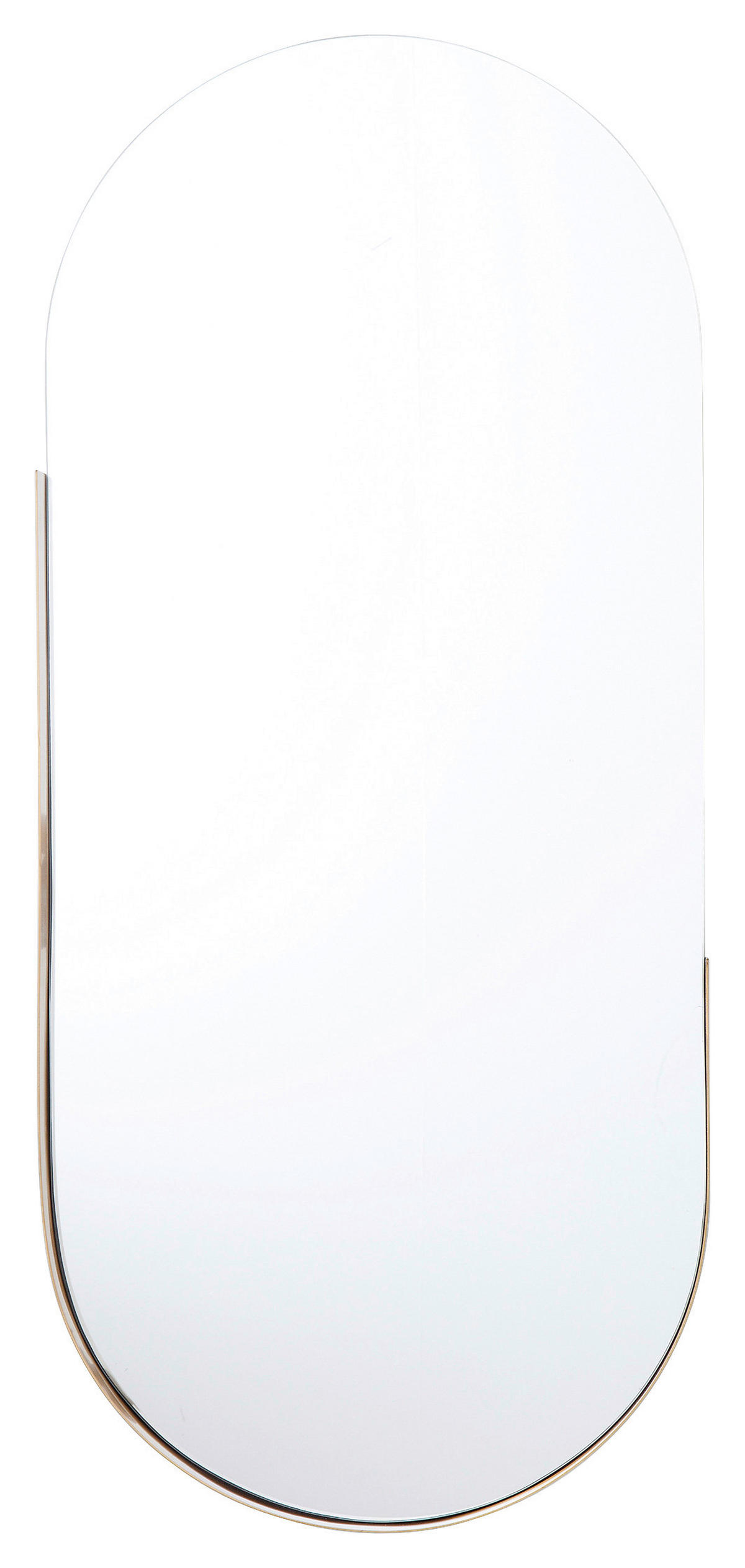 WANDSPIEGEL 50,2/114,4/5 cm  - Messingfarben/Goldfarben, Trend, Glas/Holzwerkstoff (50,2/114,4/5cm) - Lomoco