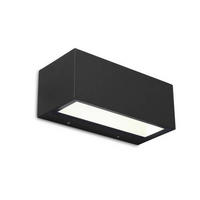 AUßENWANDLEUCHTE   - Schwarz, Basics, Metall (8,5/22/10,3cm)