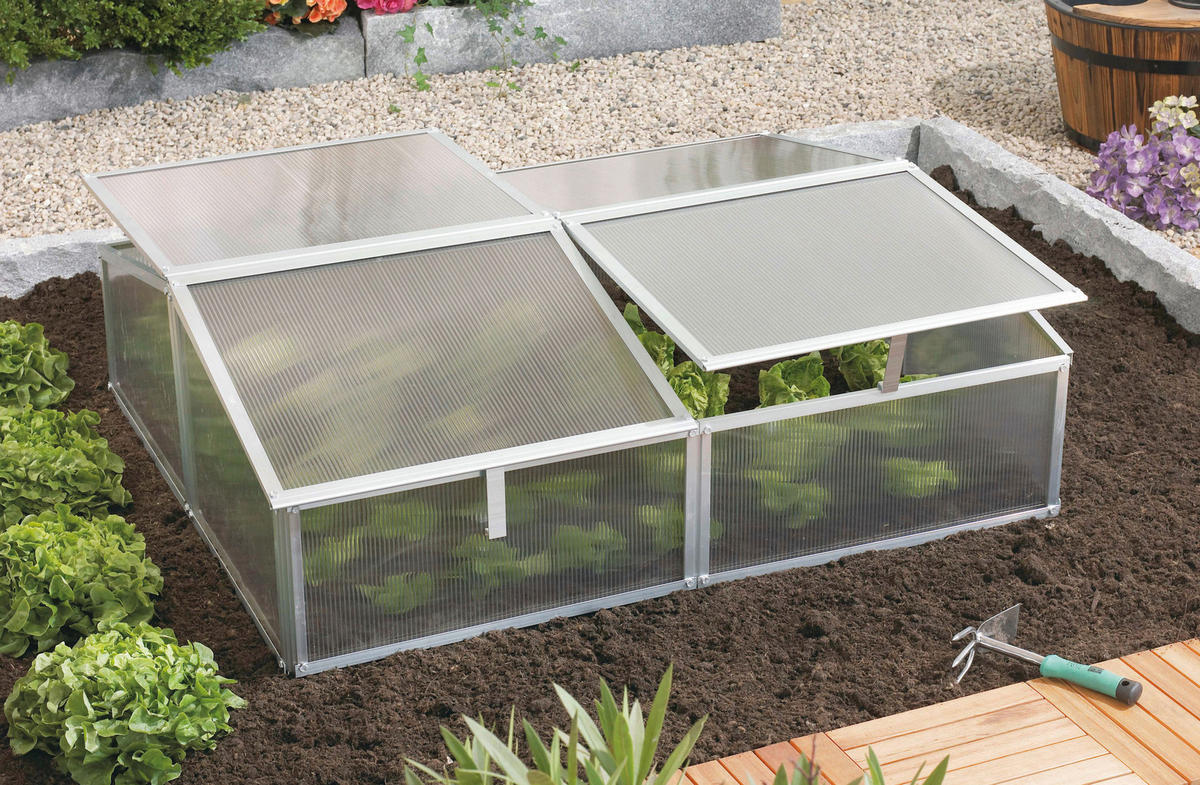 FRÜHBEETKASTEN - Alufarben, Basics, Metall (102,3/38,9/120,5cm)