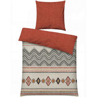 BETTWÄSCHE 135/200 cm  - Gelb/Schwarz, Basics, Textil (135/200cm)