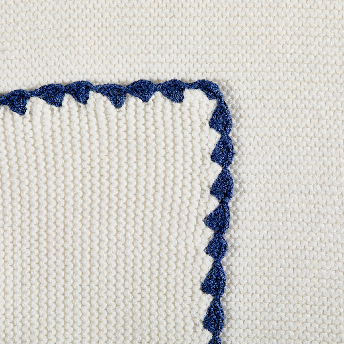 SCHMUSEDECKE  70/90 cm  - Blau/Weiß, Trend, Textil (70/90cm) - My Baby Lou