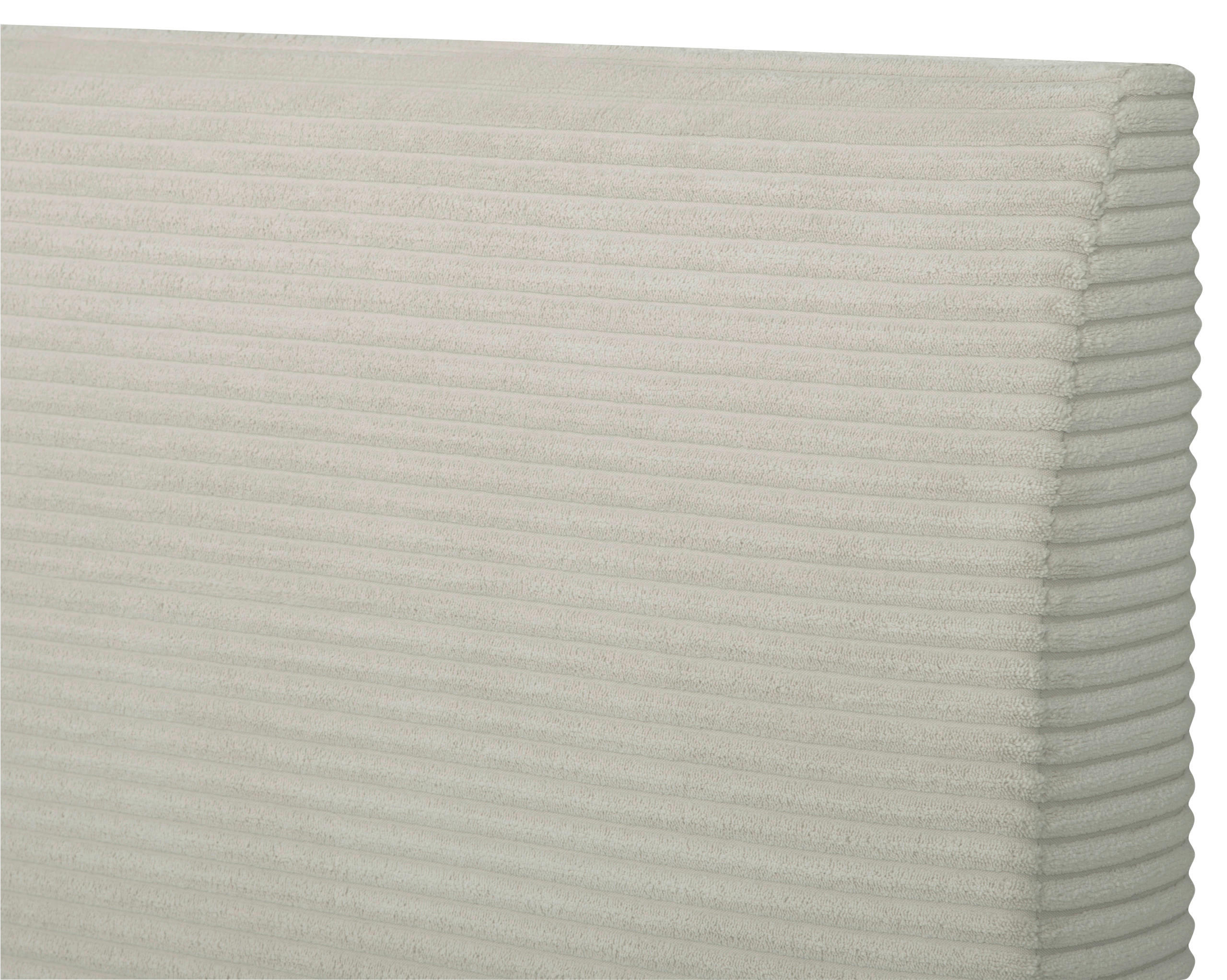 Thumbnail - Boxxx Boxspringbett, Hellgrau, Textil, Birke, massiv, H5, 7-Zonen, Höhe ca. 19 cm, 140x200 cm, Topper durchgehend, in ve...