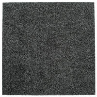 TEPPICHFLIESE 50/50 cm  in Anthrazit  - Anthrazit, Basics, Textil (50/50cm)