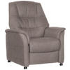 FERNSEHSESSEL in Flachgewebe Grau  - Grau, Konventionell, Textil (85/107/84cm) - Livetastic