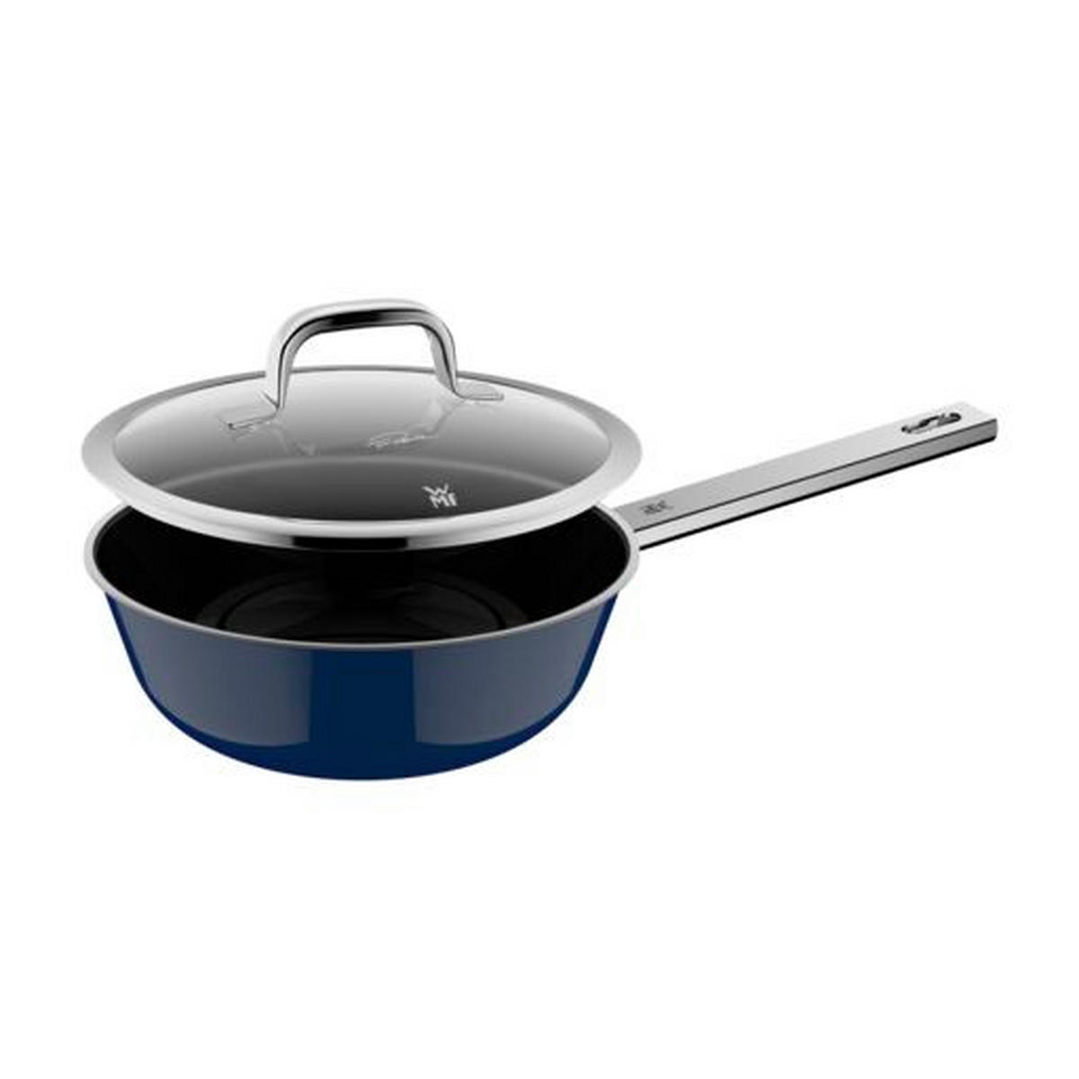 KOCHTOPF Fusiontec® Mineral Pro 'Tim Raue Edition' 3 L  - Dunkelblau, Basics, Metall (22cm) - WMF