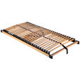 LATTENROSTSET 160/200 cm  - Birkefarben/Buchefarben, Basics, Holz/Kunststoff (160/200cm) - Sleeptex