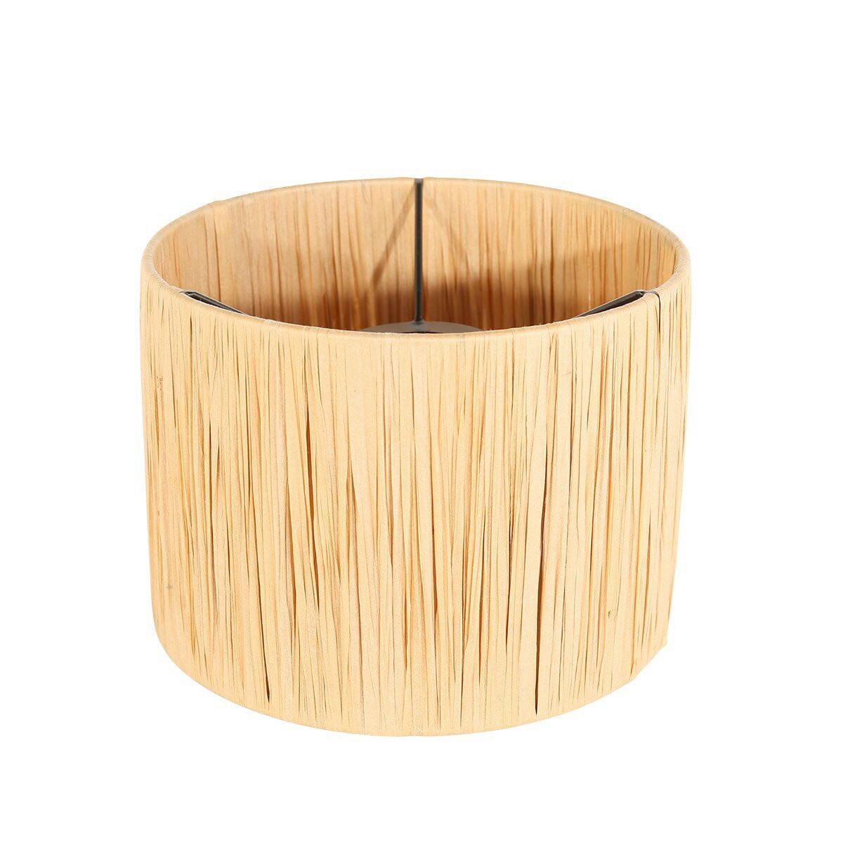 STEHLEUCHTE SPARKLED LIGHT 30/180/75 cm  - Schwarz/Naturfarben, Trend, Naturmaterialien/Metall (30/180/75cm)