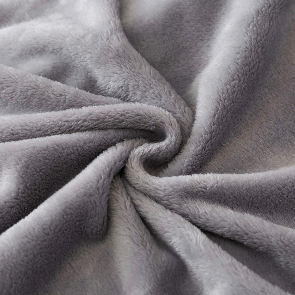 ÁGYTAKARÓ  - szürke, Basics, textil (150/4/200cm)