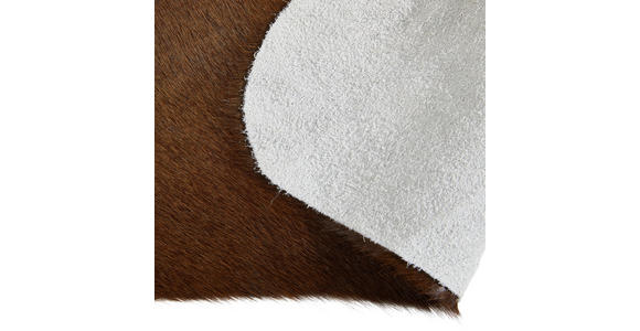 RINDERFELL 160/250 cm - Braun/Naturfarben, Basics, Leder/Fell (160/250cm) - Linea Natura