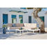 LOUNGE ZOFA Polywood® aluminij - bela/bež, Moderno, kovina/umetna masa (219/62/192cm) - Ambia Garden LOUNGE ZOFA Polywood® aluminij - bela/bež, Moderno, kovina/umetna masa (219/62/192cm) - Ambia Garden