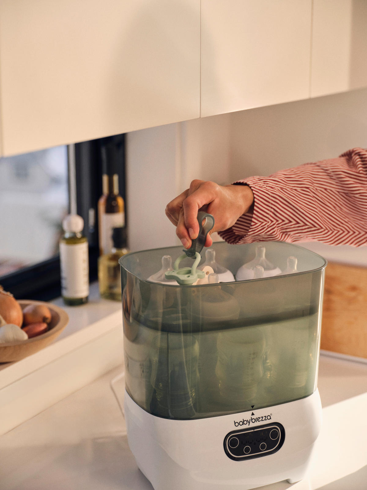 DAMPFSTERILISATOR Sterilizer Dryer Advanced  - Basics (30/36.5/22cm) - Baby Brezza