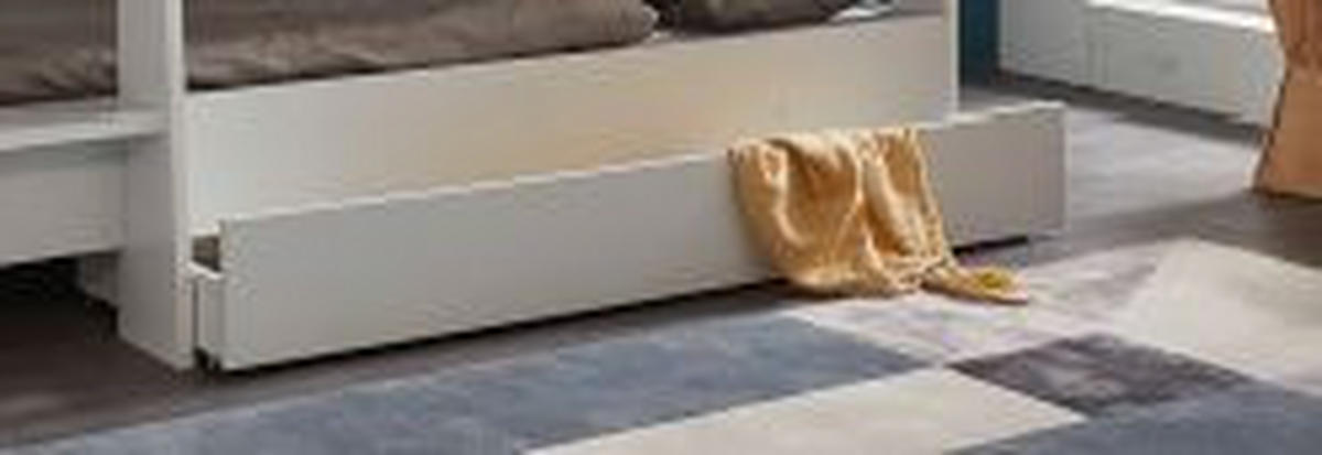 PODPOSTELJNI ZABOJ - bela, Moderno, leseni material (165/62/14cm) - Carryhome