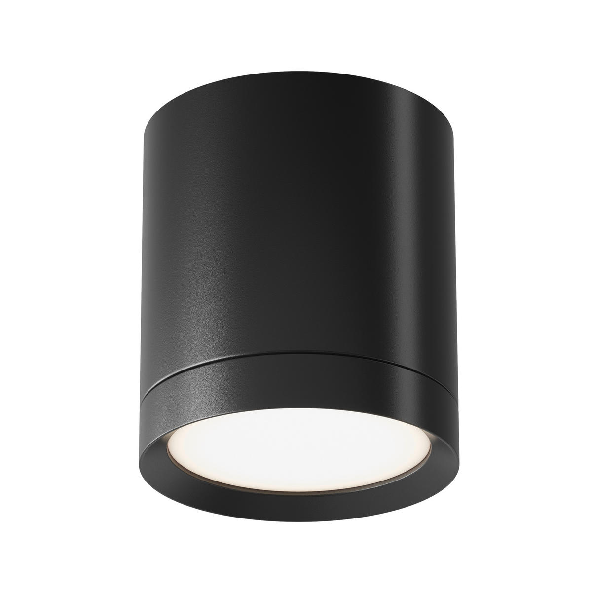 AUFBAULEUCHTE 8,5/9,6 cm   - Schwarz, Trend, Kunststoff/Metall (8,5/9,6cm) - MAYTONI