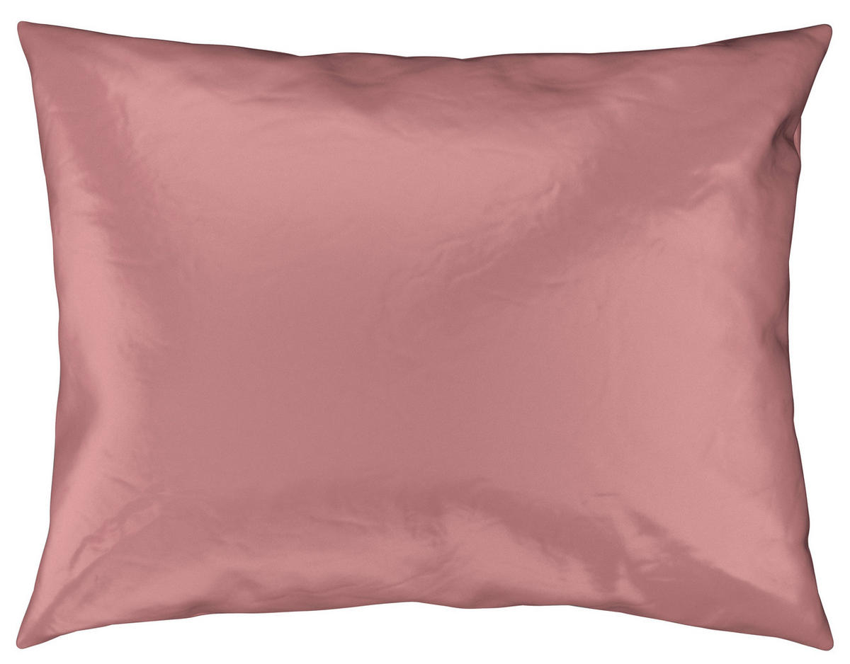 POSTELJNINA MAVIE 140/200 cm saten roza  - roza, Natur, tekstil (140/200cm) - Bio:Vio
