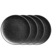SPEISETELLERSET ESSENTIAL 6-teilig  - Schwarz, Basics, Keramik (27/2,3cm) - Mäser